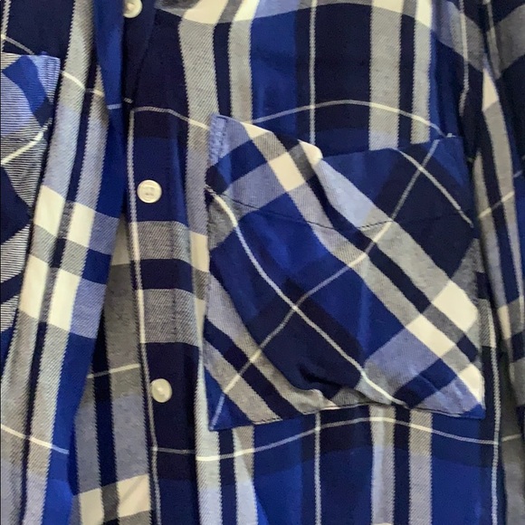 💙Blue flannel💙 - Picture 3 of 4